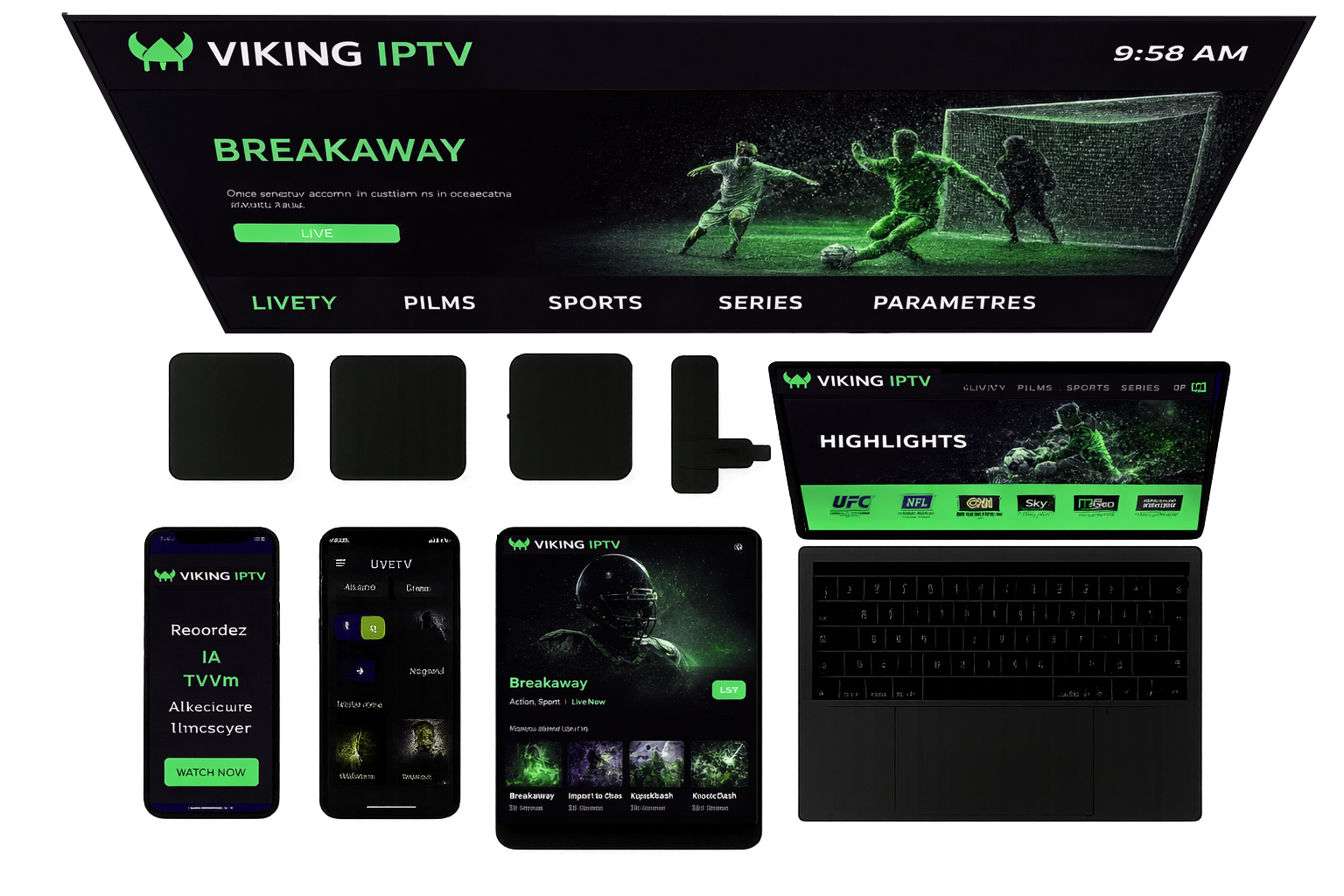 Viking IPTV Sverige - Bästa IPTV för Smart TV, mobil och surfplatta